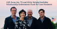 Jim ’73 and Kitty Delany Create Scholarship Endowment Fund
