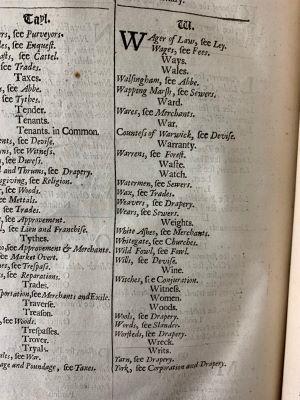 Image of Statutes at Large Witches Entry (Great Britain, 1654)
