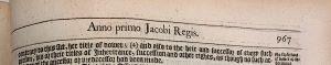 Image of Statutes at Large - Jacob I Heading (Great Britain, 1684)